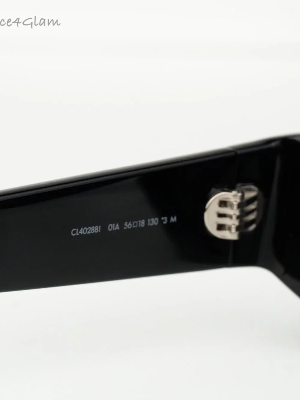 Celine Women Sunglasses Black Grey Cat Eye CL40288I MONOCHROMS 01A NEW AUTHENTIC - Picture 5 of 10